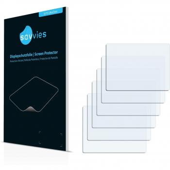 Savvies Screen Protector for Nikon Coolpix 5200 Clear Film (6 Pack)