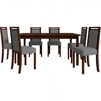 Mobilier1 Conjunto de Comedor Victorville 308 78x80x160cm