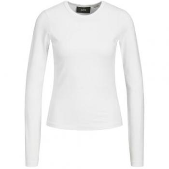 JJXX Damen T-Shirt Celine Weiß Slim Fit L