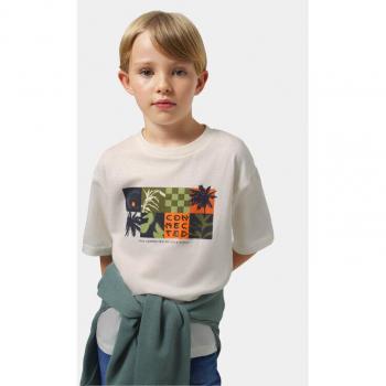 Mayoral T-shirt 6038 Bianco, Vestibilità Standard