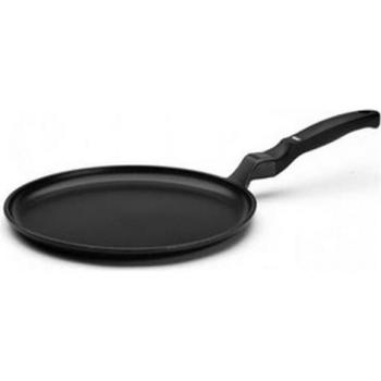 Padella Per Crepes Saporella – Nero – Alluminio Pressofuso – 28x28x2 cm (Risoli)