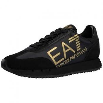 Sneaker 7x00051 AF18609 Triplo Nero Oro EU 40