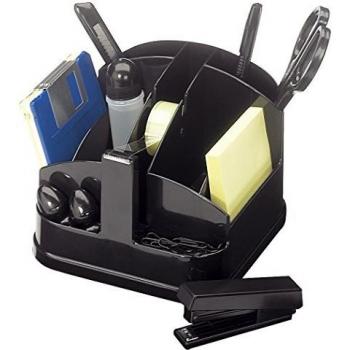 Ecobra Achille Portapenne Nero 081001 con 9 Sezioni