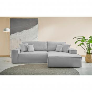 Bouclé Schlafsofa Finnley 267 cm