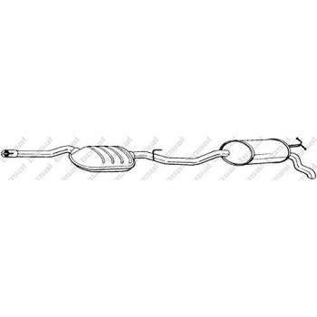 Bosal 288‑291 Tailpipe Noise Reducer