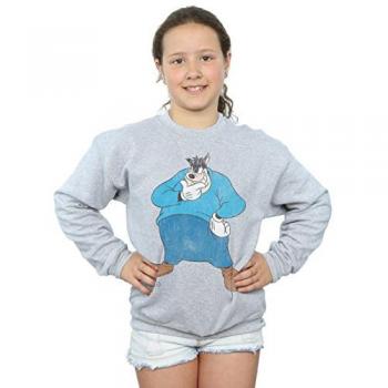 Felpa Disney Design Semplice Bianca