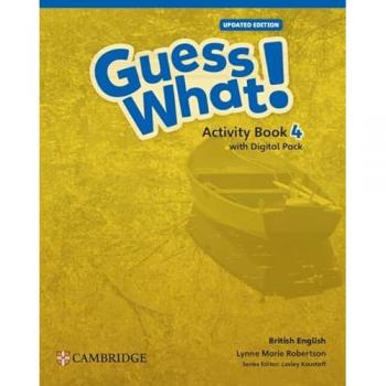 Guess What! British English Updated Level 4 Activity Book with Digital Pack