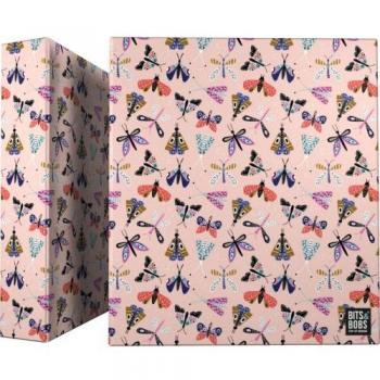 CARPETA 4 ANILLAS 40 MM A4 B&B 24 BUTTERFLY