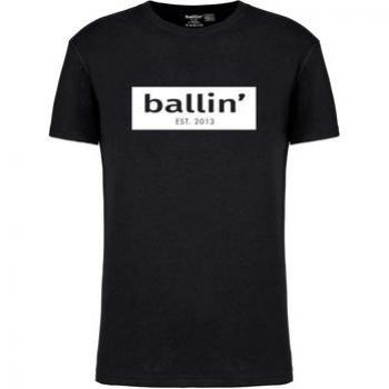 T-shirt Ballin Noir 2013 avec Logo Découpe