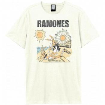 T-shirt Vintage Ramones Rockaway Beach Unisexe Amplifié XXL
