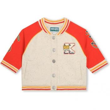 Kenzo Junior Sweatshirt Cardigan Fille Beige 18M