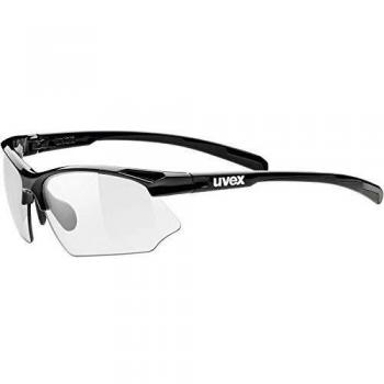 Uvex Sportstyle 802 Vario Glasses in Black for All Genders and Ages