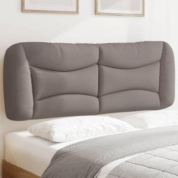 VidaXL Kopfteil-Kissen Taupe 120 cm
