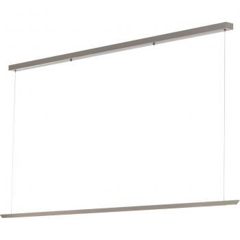 Lampe suspendue LED Quitani Niara – aluminium anodisé, couleur neutre