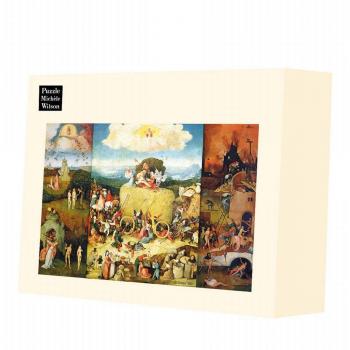 La Charrette de Foin – Puzzle artisanal 1500 pièces – Bosch