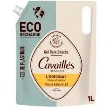 Rogé Cavaillès Gel Bain Douche Peaux Sensibles L'Original Éco-Recharge 1L