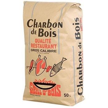 Charbon de bois 50L qualité restaurant