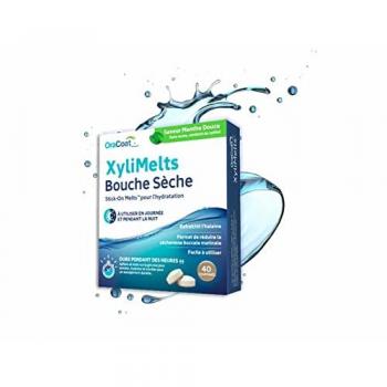 Comprimés XyliMelts Saveur Menthe Douce 40 unités