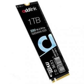Unità SSD ADDLINK Serie S92, 1TB, PCIe Gen 4x4, NVMe, M.2 2280, 4700MB/s lettura,