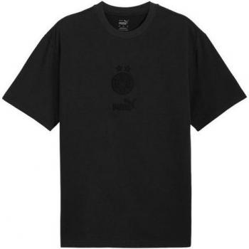PUMA Borussia Dortmund Herren T-Shirt Schwarz S