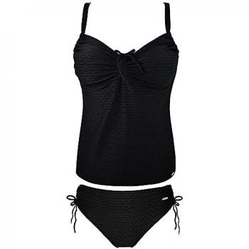 Maillot 2 pièces Zigzag Doré Noir – Grain de Sable, T46
