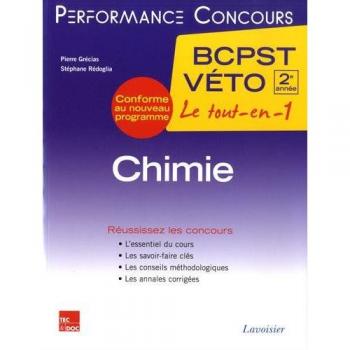 Chimie BCPST-Véto 2e année