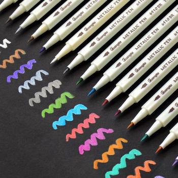 Metallic Art Markers for DIY Crafts