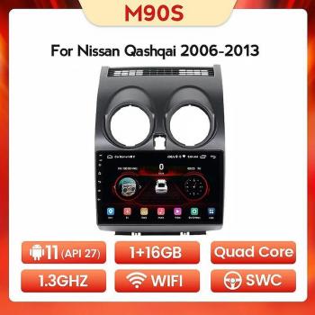 Sistema de Voz e Infotainment 2 DIN para Nissan Qashqai