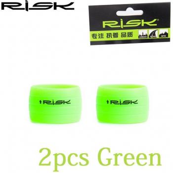 RISK 2PCS RA137 Silicone Handlebar End Fixator for Bikes