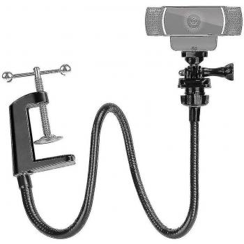 Support de webcam avec pince de mâchoire de bureau