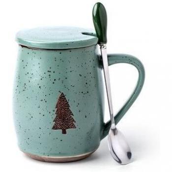Taza de Hueso Inspirada en la Navidad