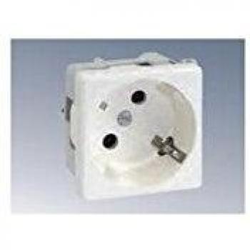 Base schuko con embornamiento a tornillo Simon K01/8
