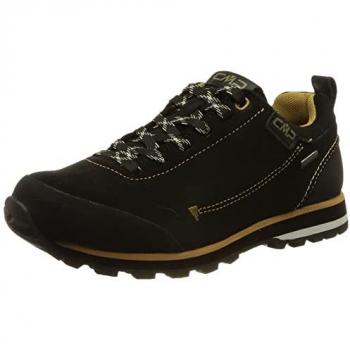 Elettra Low WP Outdoor Shoes – Black/Amber (UK 5.5 Women's)