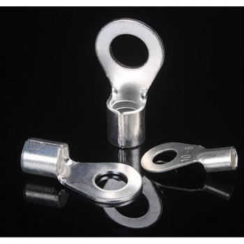 100PCS Brass OT Battery Terminals with Anti-Rust Treatment and Silicone Cable