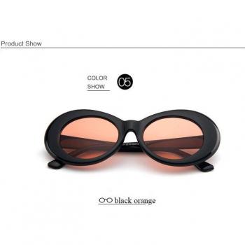 Trendy Retro Oval Sunglasses for Women