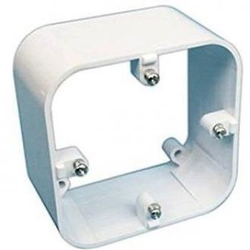 Caja para montar en superficie los mecanismos de la serie Electro Dh 36.530, color blanco,  8430552128914