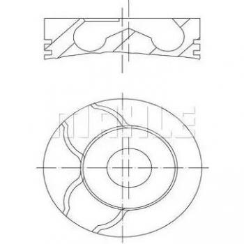 Piston MAHLE Premium 021-58-00