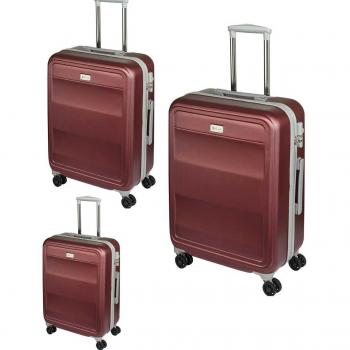 TravelLine 9500 von D&N: 4‑Rollen Koffer-Set (3 Stück)