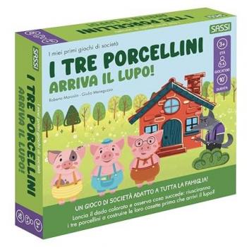 Sassi I miei Primi Giochi di Società. I Tre Porcellini