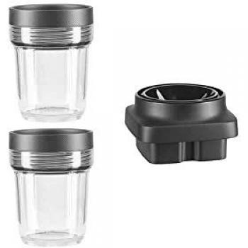 KitchenAid Standmixer Mixbehälter-Set 200 ml 5KSB2040BBB für K400 & K150