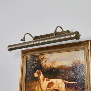 Dimmable Joely Wall Light (antique, vintage) in Bronze for Living Room & Dining Room by Lindby