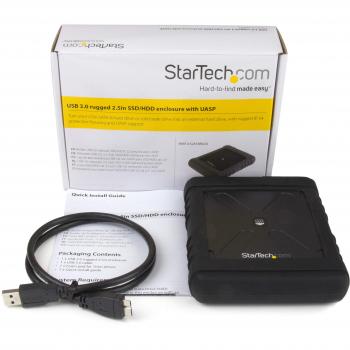 Caja Externa StarTech 3.0 S251BRU33 con UASP para SSD y HDD SATA