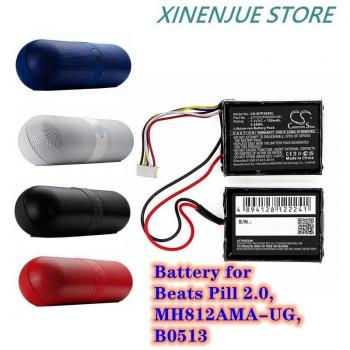 Batería 7,4 V/750mAh J272 para altavoz Beats Pill 2.0
