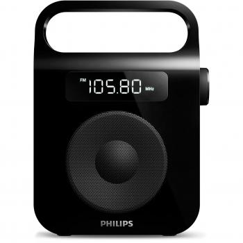 AE2600B/12 de Philips: radio portátil FM/WM en color negro