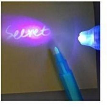 Bolígrafo de Tinta Invisible para Mensajes Secretos