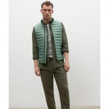 Cardiffalf Verde Cactus Chaleco Hombre Eco