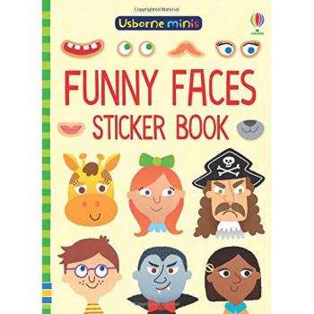 Funny Faces Sticker Book (Usborne Minis)