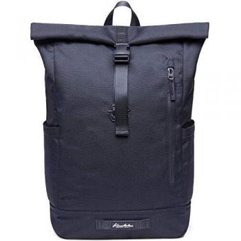 Sac à dos de voyage décontracté avec compartiment pour ordinateur portable et roll top