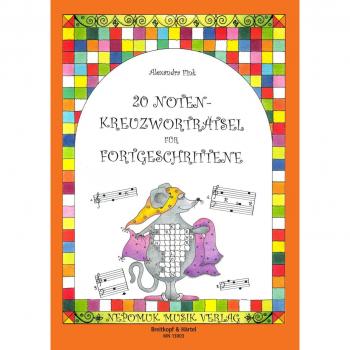20 Noten-Kreuzworträtsel