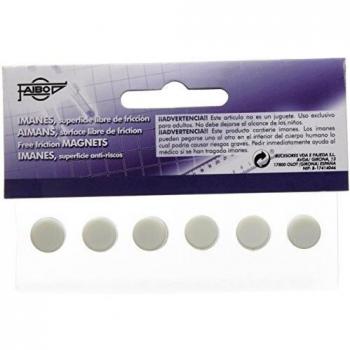 BLISTER 6 IMANES 10MM BLANCO